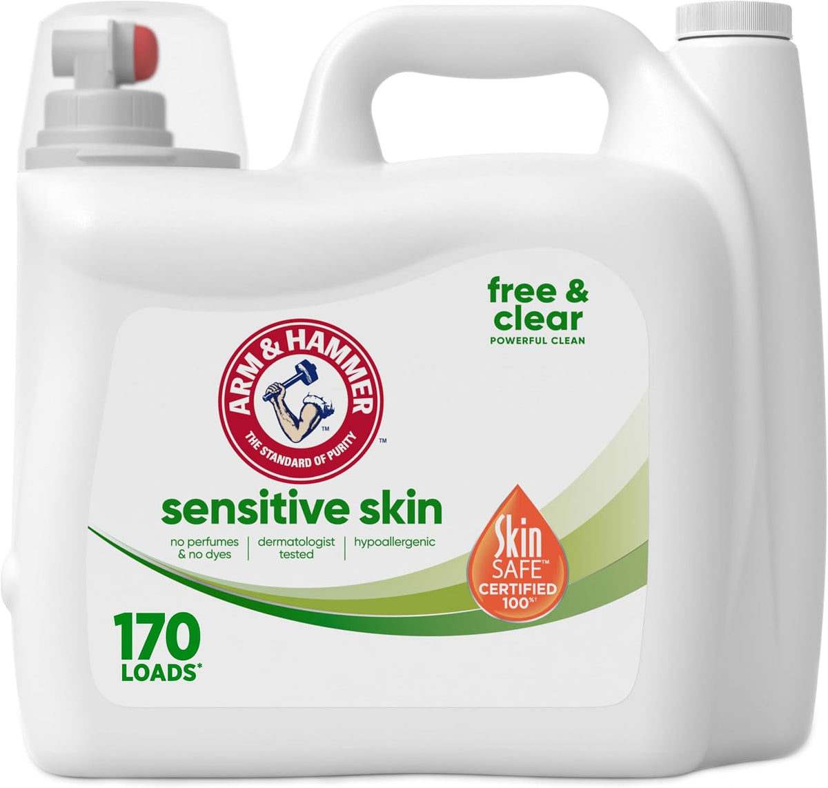 Sensitive Skin Free & Clear Liquid Laundry Detergent