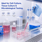 100 Pcs Serological Pipettes Individually Wrapped Bulk, 10 ml