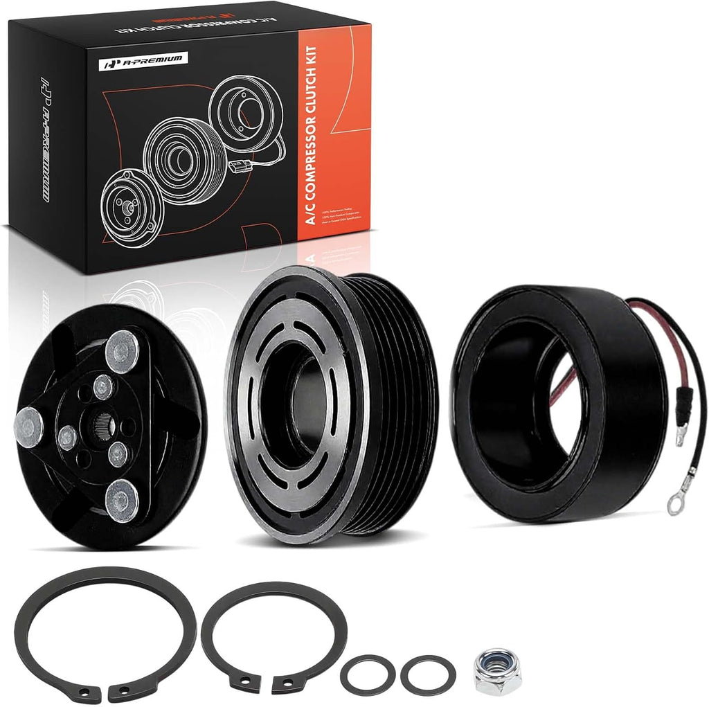 A-Premium Air Conditioner AC Compressor Clutch Kit