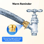 6-Pack Vacuum Breakers, 3/4" Inch GHT Hose Bibb Connector, Backflow Preventer, Anti-Backflow Vacuum Breakers for Garden Hose