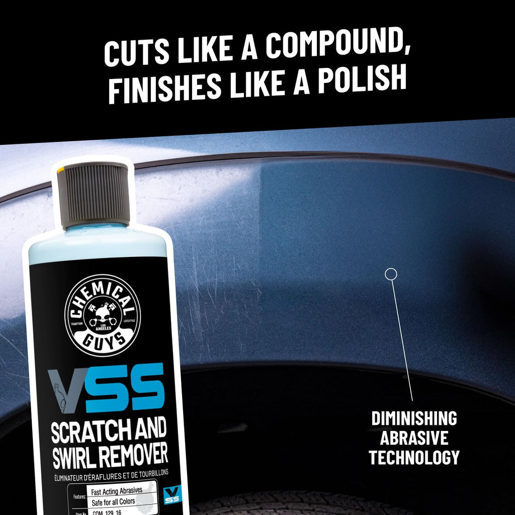 VSS One-Step Scratch & Swirl Remover, Cut & Polish, 16 oz | Cuts scratches and swirls then finishes to a high gloss