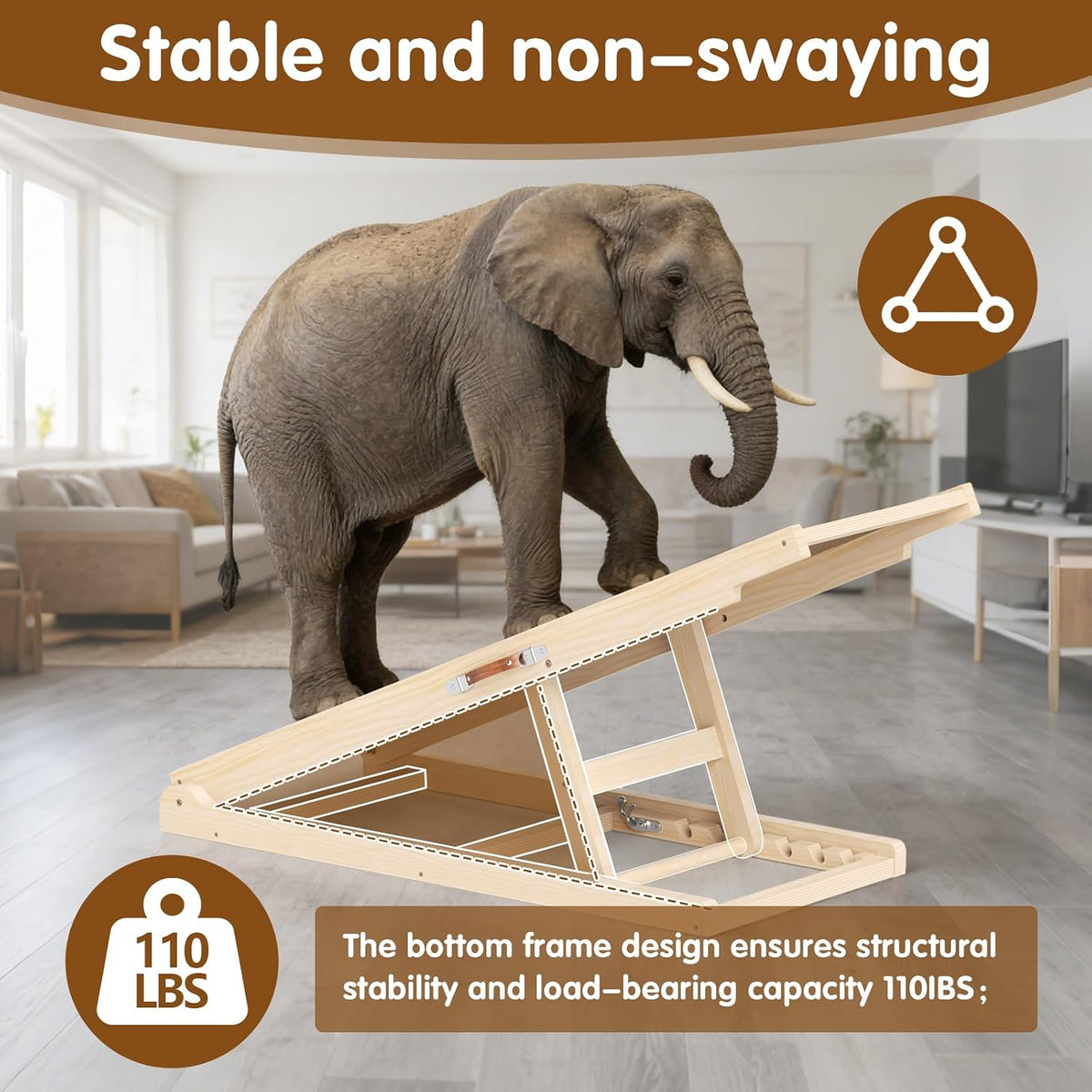 Dog Ramp for Couch, Adjustable Height Ramps for Pets to Get on Bed