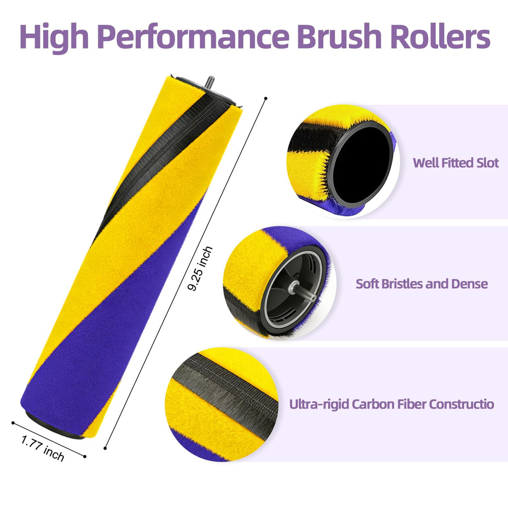 Brush Roller Compatible with Dyson V12 V15 Detect Slim Vacuum Cleaner
