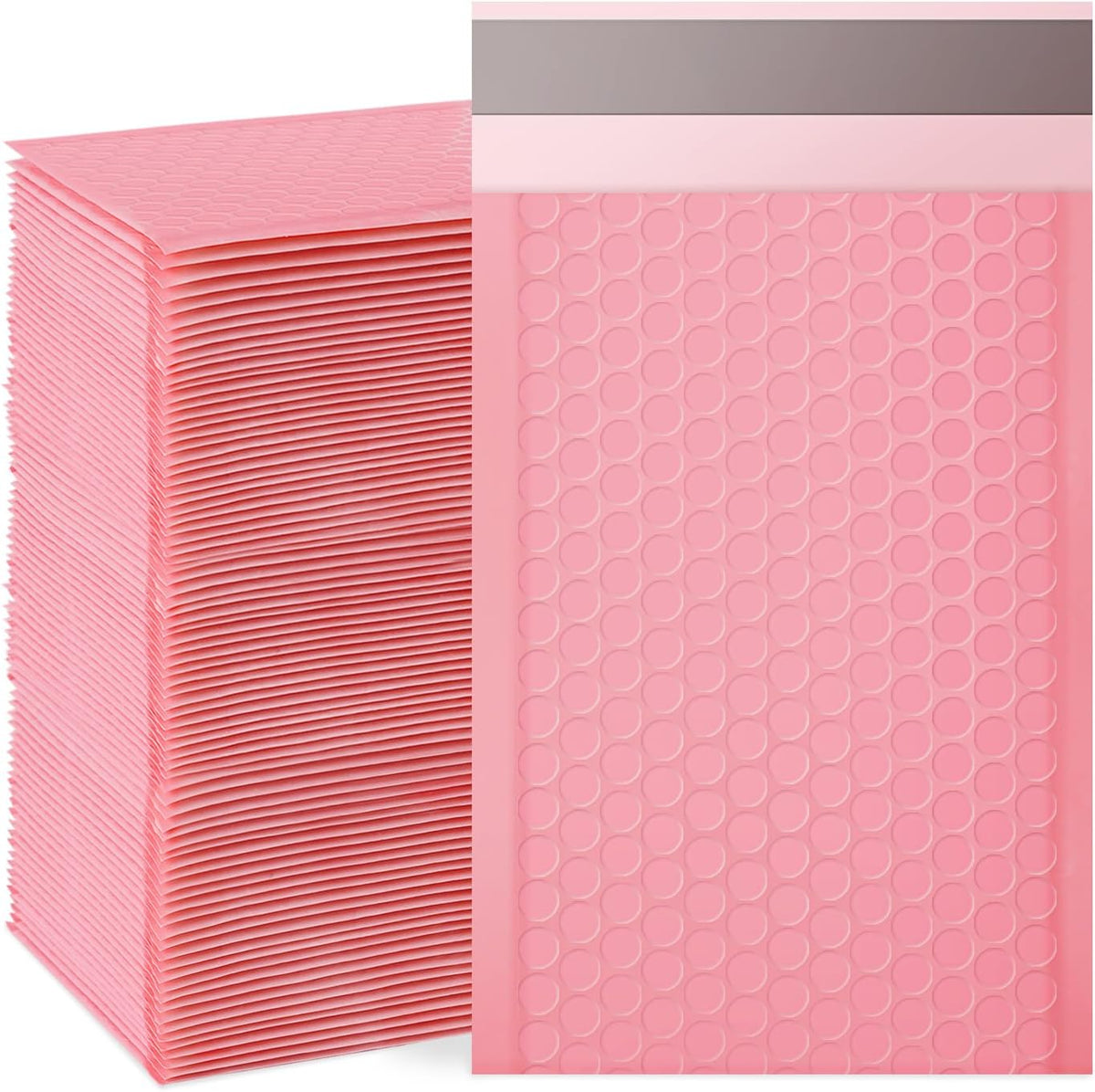 Bubble Mailers, 4x7 Inch Padded Bubble Mailers Pack of 100 Bubble Envelopes Opaque Self Seal Adhesive Waterproof Bags