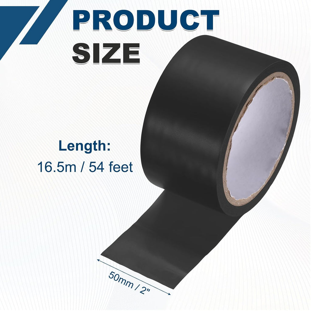 Vinyl Floor Tape 2" x 54 ft Non-Abrasive Floor Marking Tape