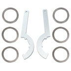 Coil-Over Spring Thrust Bearings & Washers Kit + Spanner Wrenches Set #7888-110