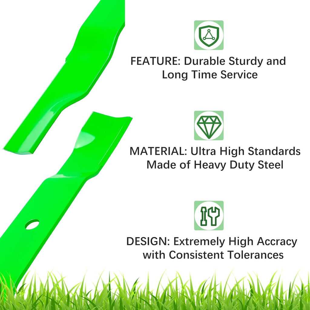 52 Inch Mower Deck High Lift 04771200 Blades Fit for Ari ens IKON X XD XL Edge 52 Gravely ZTX ZT X XL HD 52 Zero Turn Mower (3 Pack)