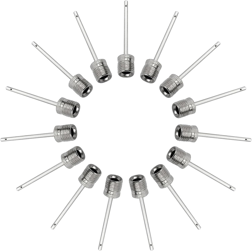 Ball Pump Inflation Needle - Stainless Steel Air Pump Needles - Ideal for Blowing Up Football, Basketball