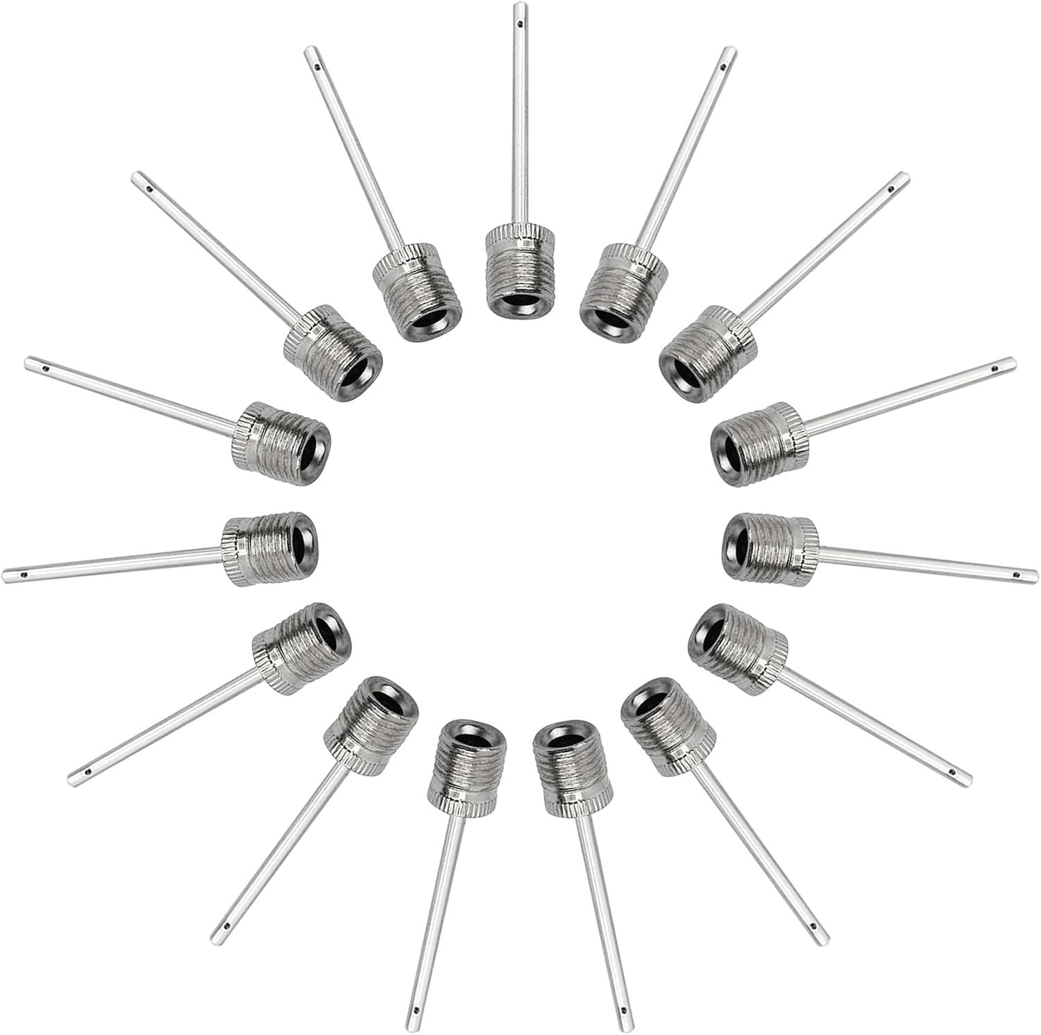 Ball Pump Inflation Needle - Stainless Steel Air Pump Needles - Ideal for Blowing Up Football, Basketball