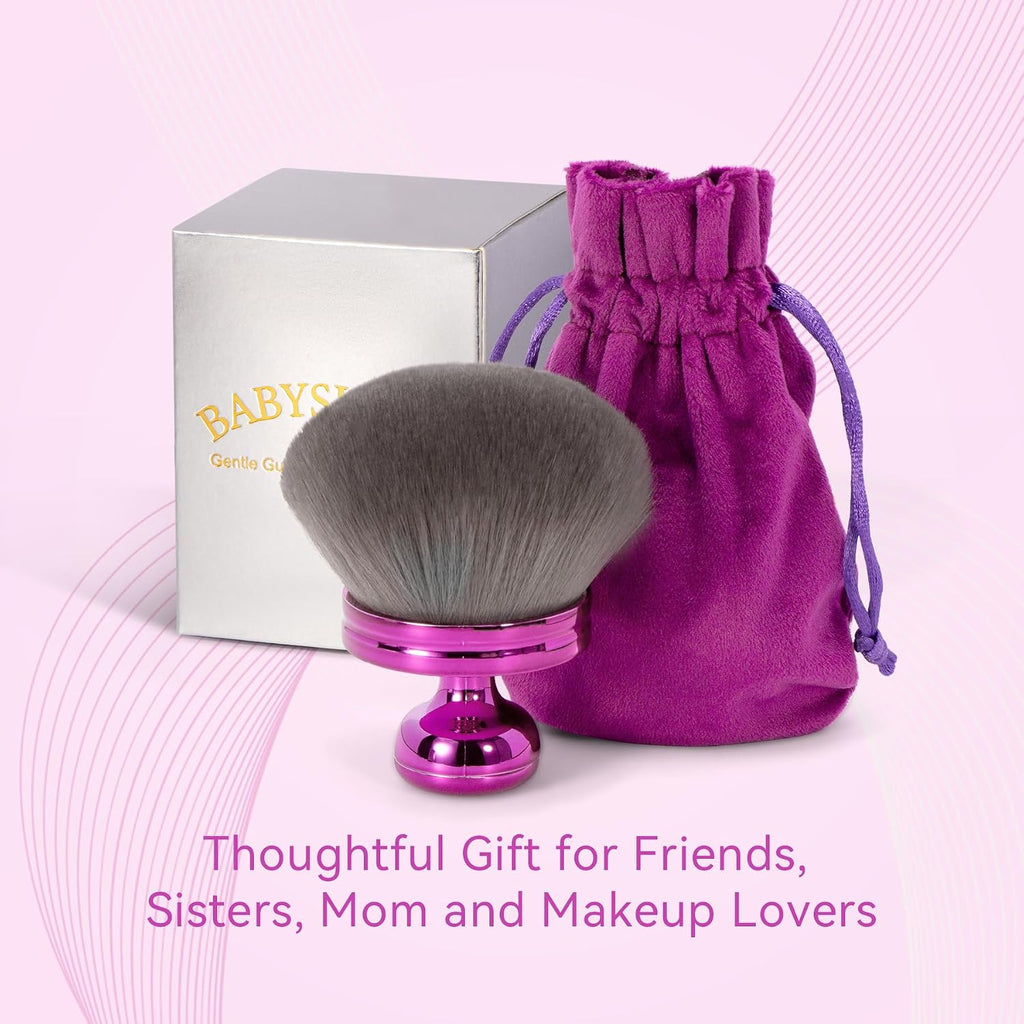 Blend & Blur Extra Large Kabuki Leg & Body Makeup Brush 3.2inch Round Head
