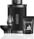 Refillable Carbon Filter Kit 4” with Additional Refill. | Odor Removal Air Scrubber For 4" Inline Fan and Ducting
