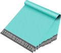Poly Mailers 10x13" 100 Pcs,Durable Shipping Bags Embossed Dots Teal | Strong Adhesive Packaging Mailers Poly