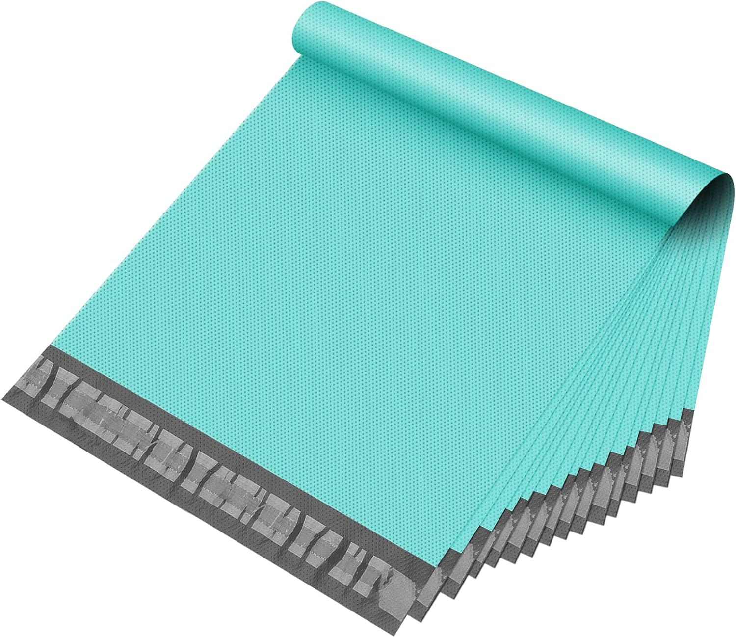 Poly Mailers 10x13" 100 Pcs,Durable Shipping Bags Embossed Dots Teal | Strong Adhesive Packaging Mailers Poly