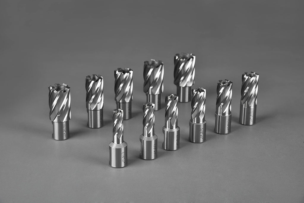 Annular Cutter Set JESTUOUS 3/4 Inch Weldon Shank 1 Cutting Depth 13pcs