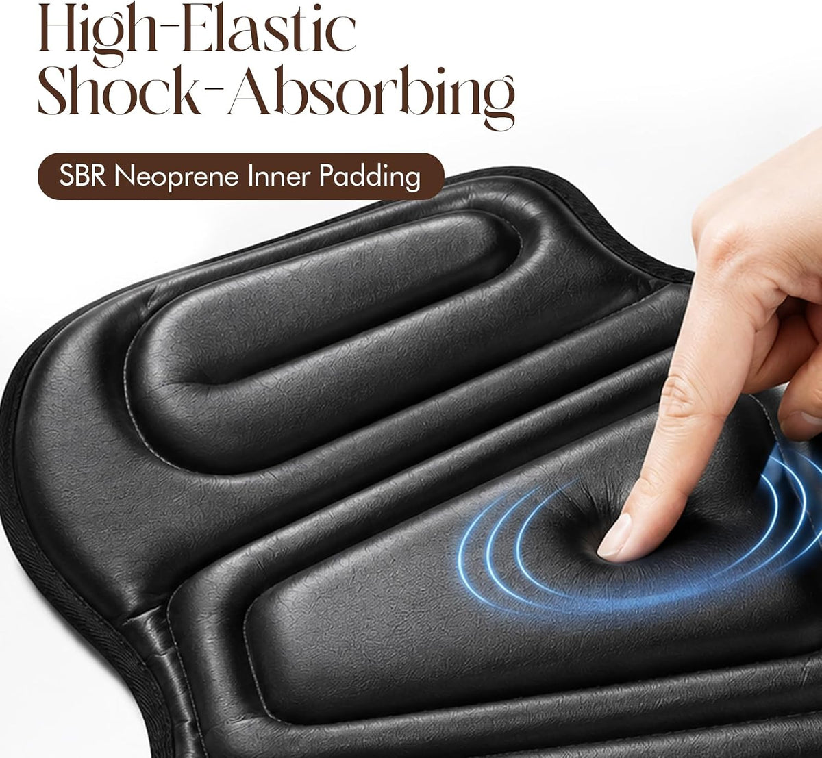 Horse Saddle Cushion for Western Saddles, Non-Slip Saddle Cushions for Trail Riding, Training