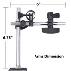 Clockwise Tools MGBR-02 Magnetic Base Stand for Digital Dial Indicator Gauge 176lbs Max Pull