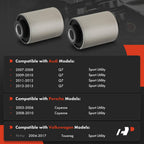 A-Premium 2 x Front Lower Arm To Strut Control Arm Bushing Kit
