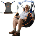 Universal Full Body Patient Lift Sling, Transfer Sling for Elderly & Disabled with Padded, Patient Aid Lift Medical