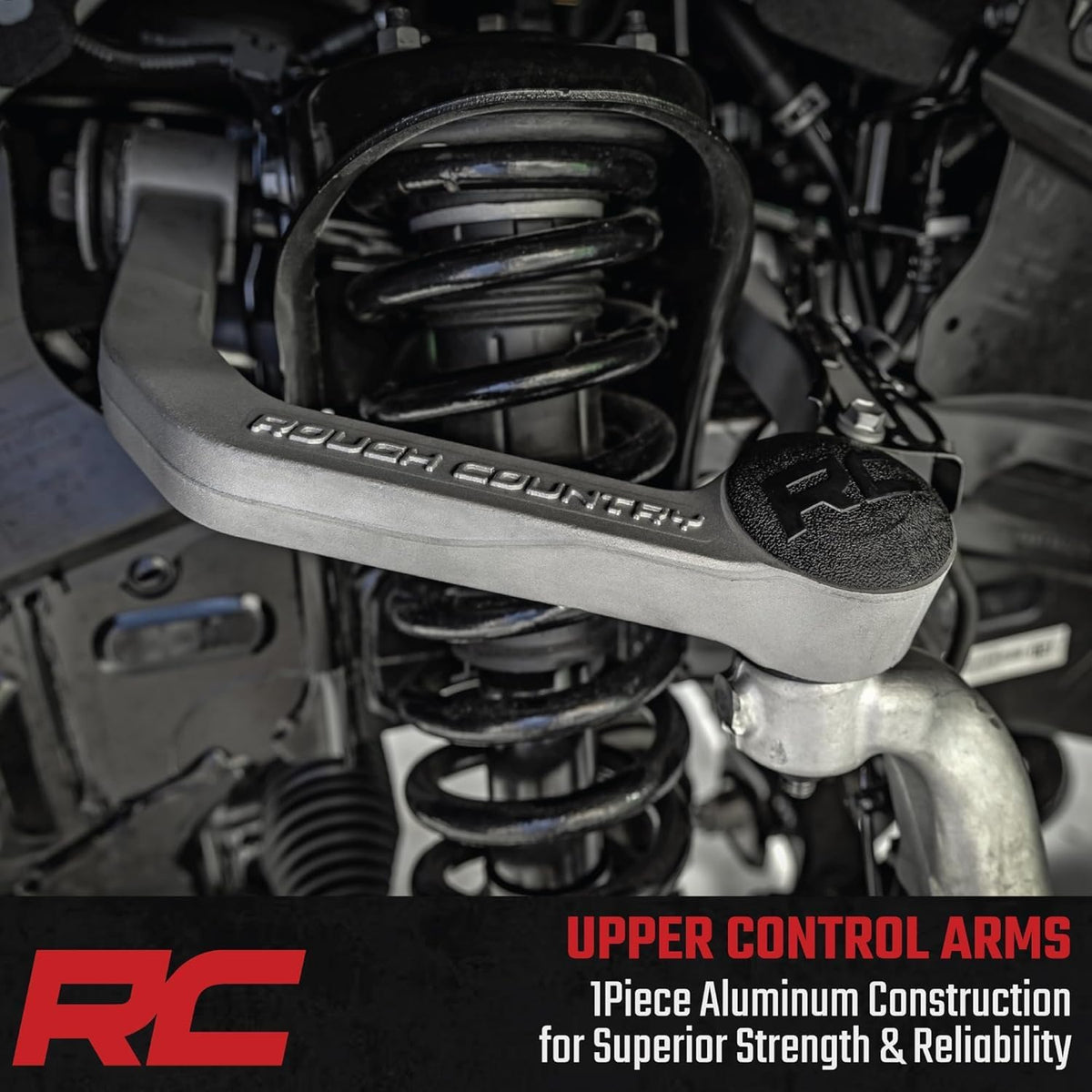 Rough Country Forged Upper Control Arms for 2009-2020 Ford F-150 4WD - 51036