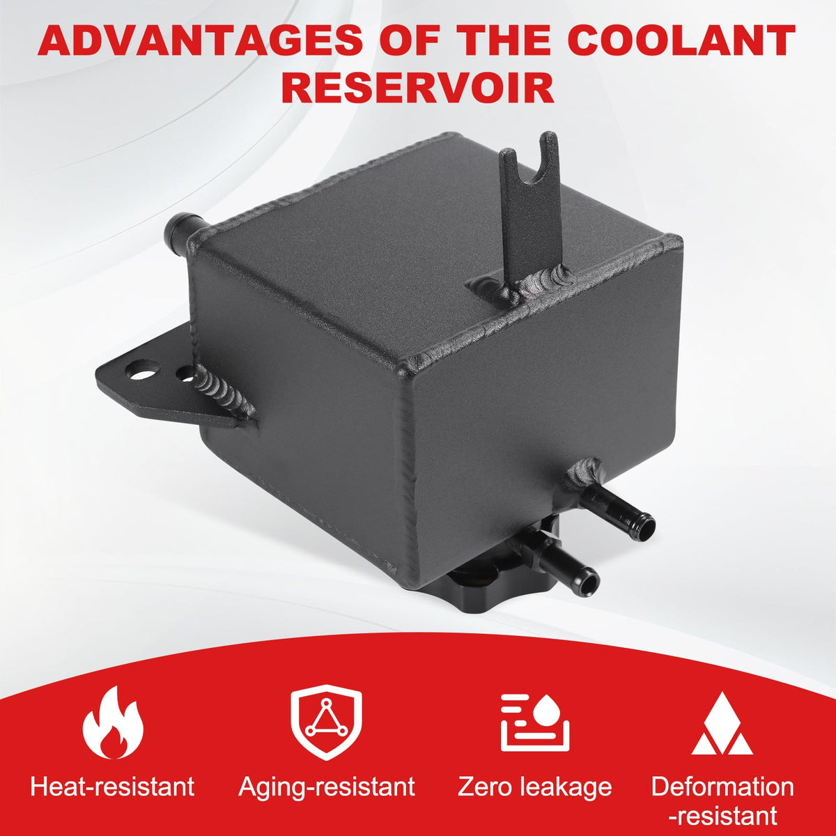 MMRT-WRX-01 Black Expansion Tank Replacement For Subaru WRX 2002-2007