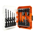 15-Piece Countersink Drill Bit Set, with 2PC Wood Plug Cutters