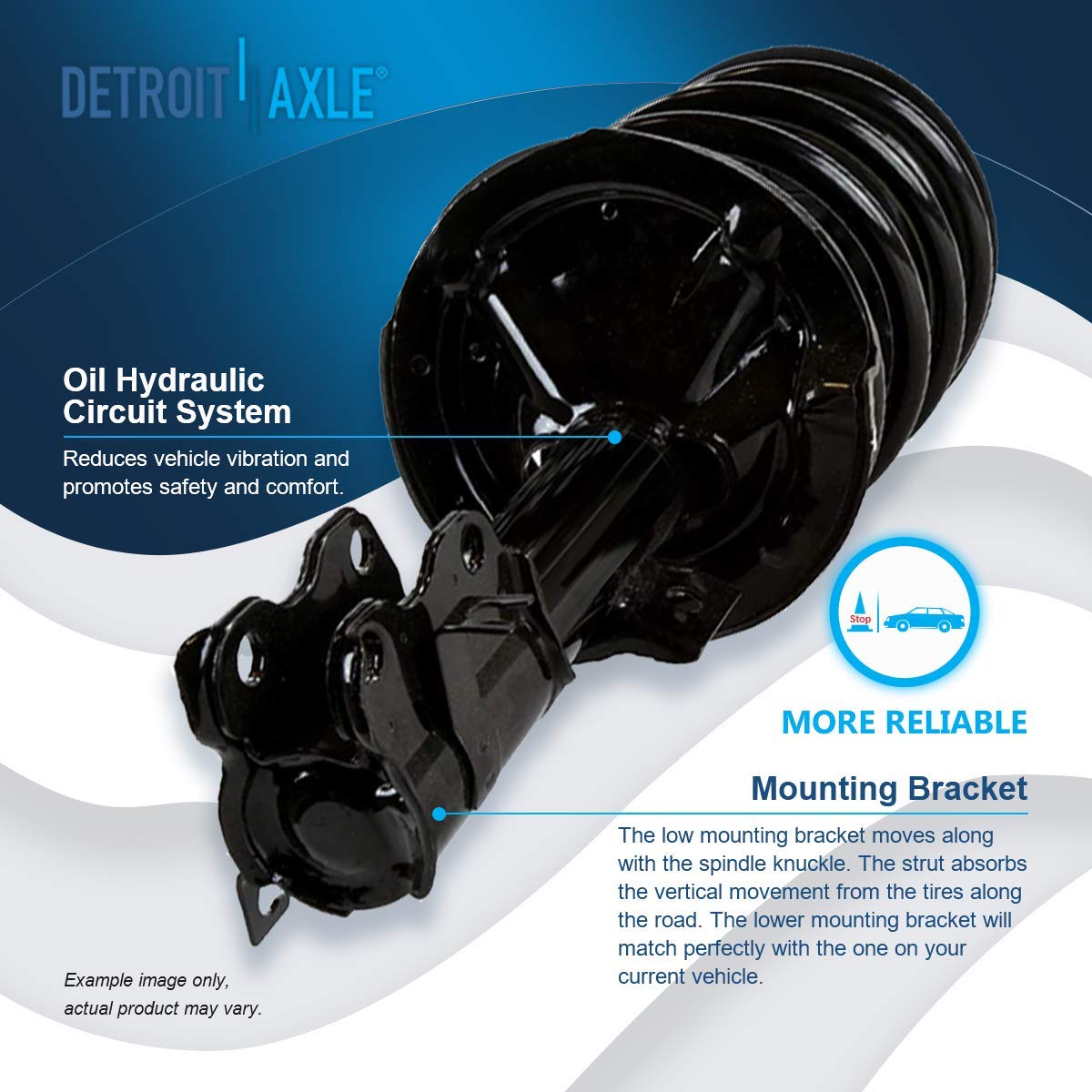 Front Struts + Sway Bar Links + Inner & Outer Tie Rods