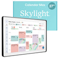 Calendar Max – 27" Digital Calendar & Chore Chart, Charcoal
