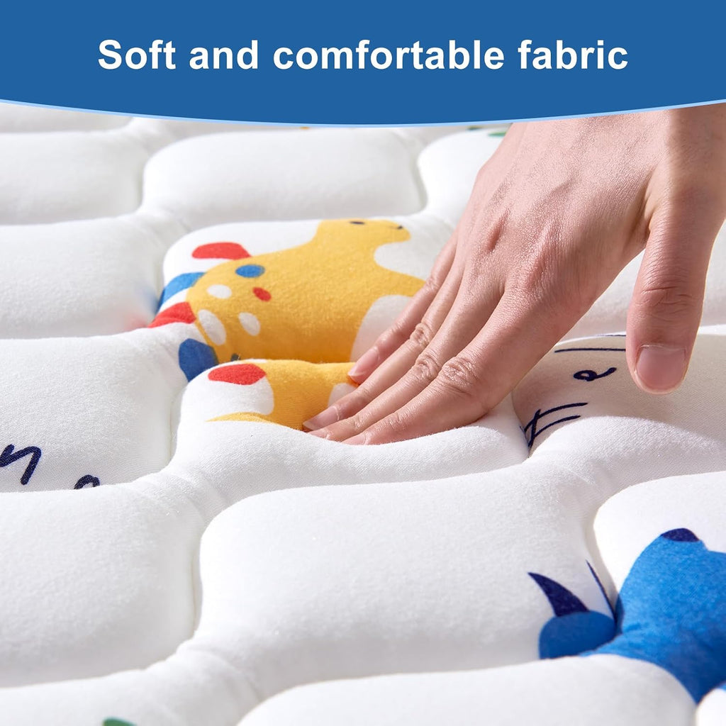 Odorless Premium Foam Baby Play Mat 50" x 50", Soft Microfiber Fabric Crawling Mat for Floor- Comfortable and