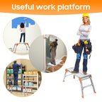 Aluminum Work Platform Workbench, 30"x12"x20"