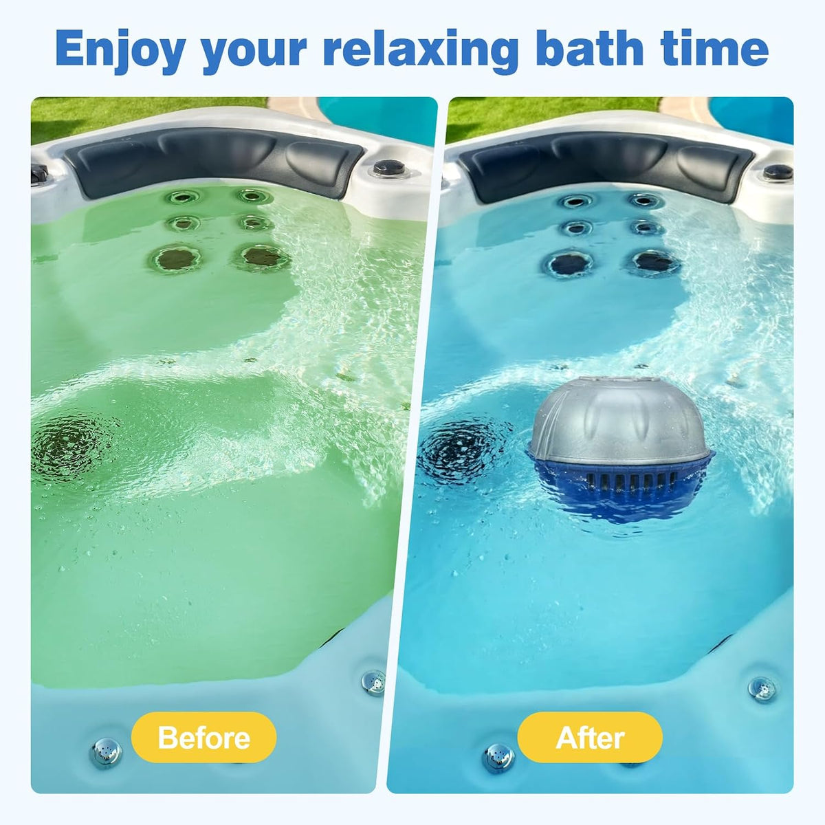 8-Pack Replacement Cartridges Hot Tub for Frog Ease Floating System