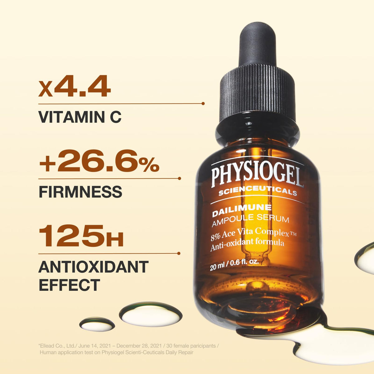 Dailimune Ampoule, 8% Vitamin C Serum for Face, 1.01 fl. oz.