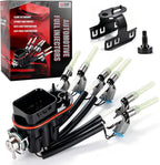 FJ503 Spider Fuel Injectors 6 Cylinder Compatible with Chevy Silverado