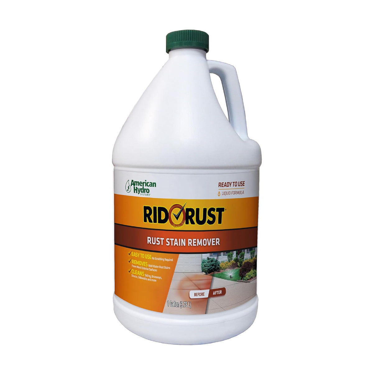 2662 Rid O' Rust Liquid Rust Stain Remover, 1 Gallon