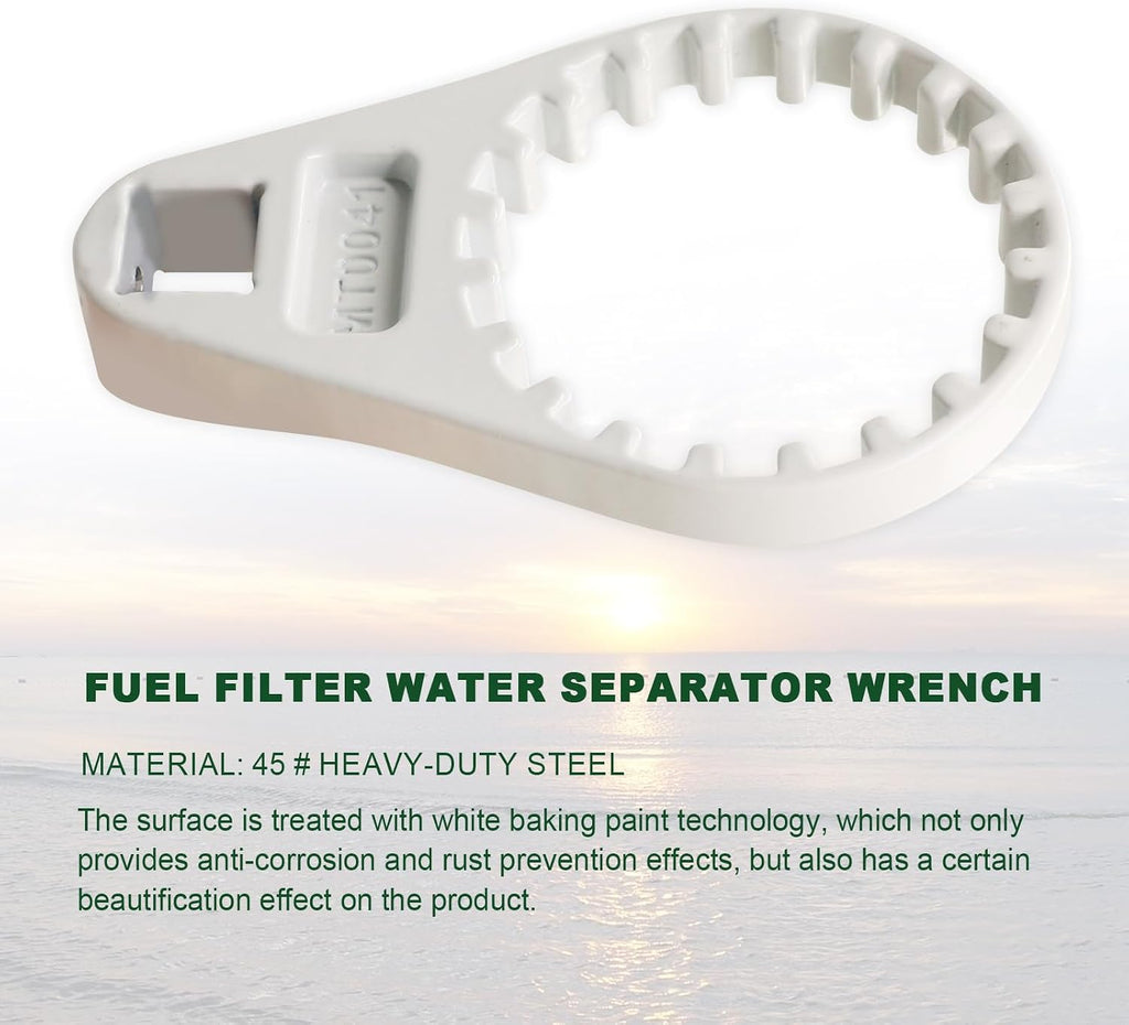 Fuel Filter Wrench and 2-Pack Filters Replace 6P3-WS24A-01-00