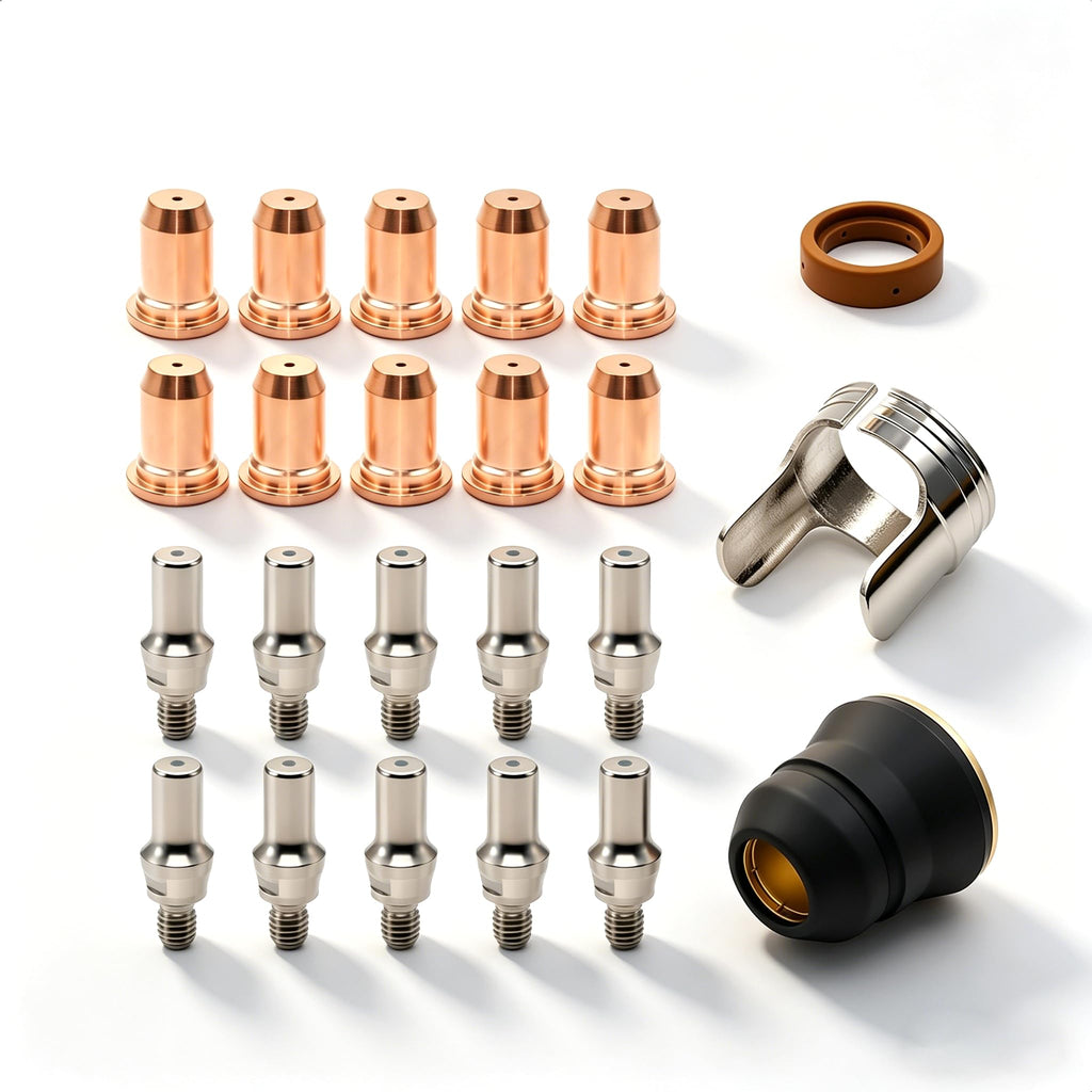 IPT-60 PT-60 Plasma Torch Tip 0.039'' 1.0mm Electrode Shield Standoff