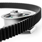 uxcell 2pcs HTD-5M Rubber Timing Belt 59 Teeth, 295mm Pitch Length x 15mm Width x 3.6mm Height, Closed Loop Pulley Timing Belt