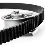 uxcell HTD-5M Rubber Timing Belt 520mm Pitch Length x 25mm Width x 3.6mm Height, 104 Teeth Closed Loop Pulley Timing Belt, 5mm Pitch