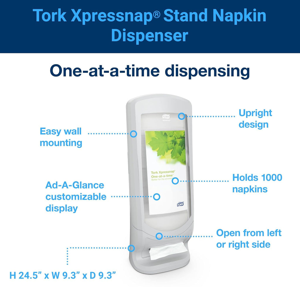 Xpressnap Stand Napkin Dispenser Gray N4, 6334000