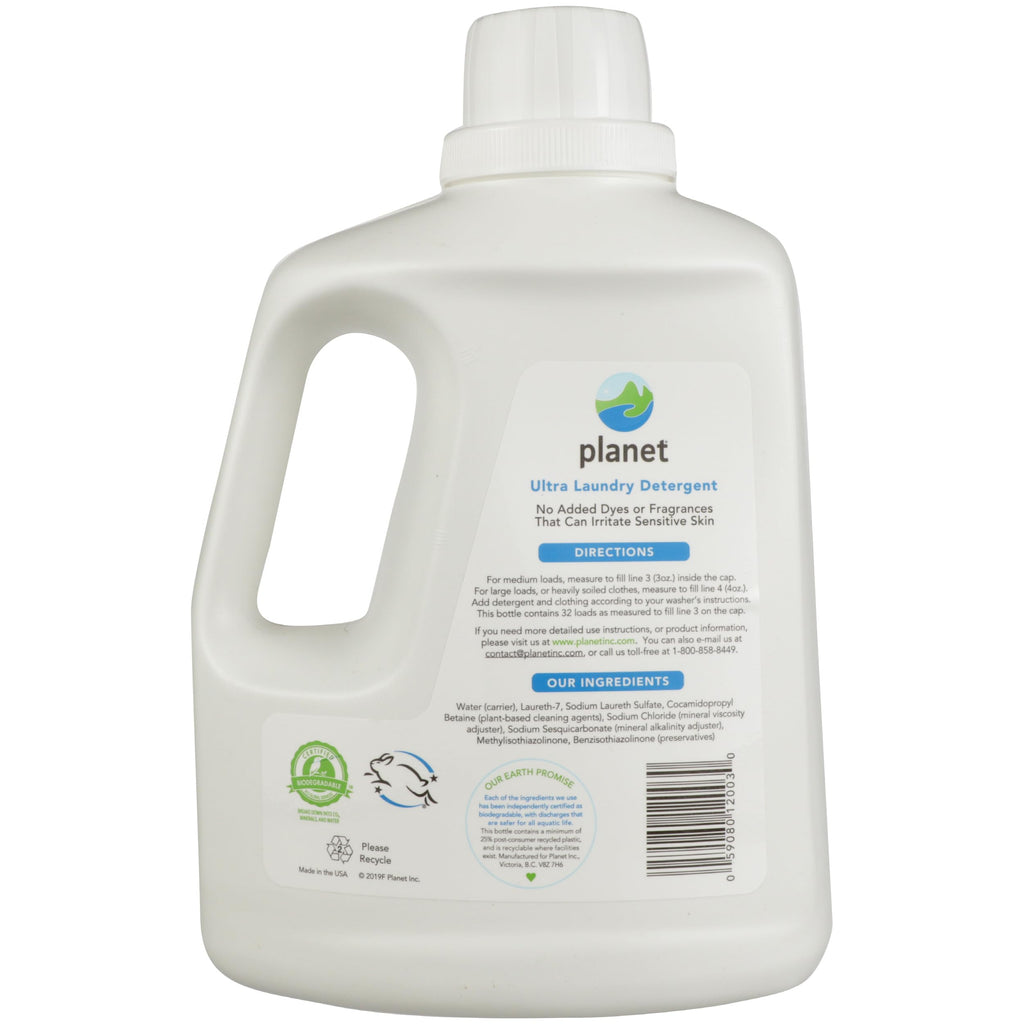 Ultra Liquid Laundry Detergent, 100 oz