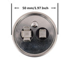 BOJACK 20 uf 370V 450V AC CBB65 Motor and Fan Starting Round Capacitor 20 MFD 10000AFC