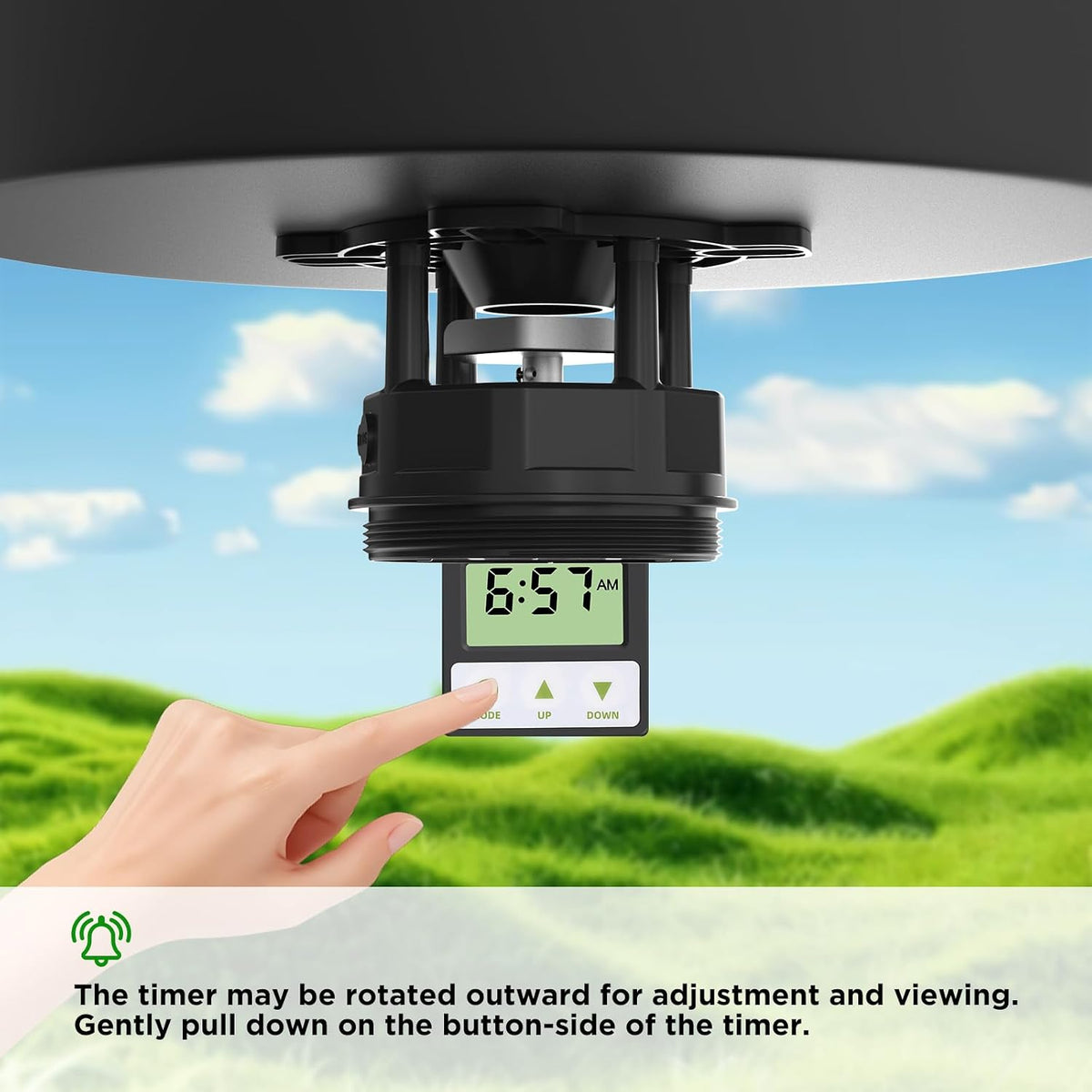 Deer Feeder Kit,Motor and Timer Kit with Programable Digital Timer,Up to 4 Feed Time,Easy to Install for Hunting Game