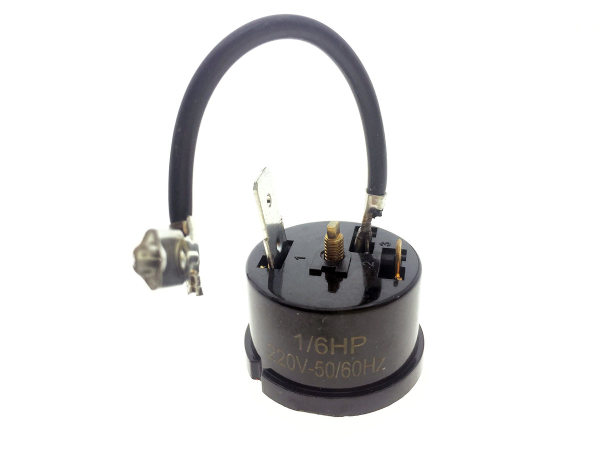 YXQ 6Pcs Round Compressor Overload Thermal Protector Relay Starter for 1/6 HP 220V 125W Refrigerator