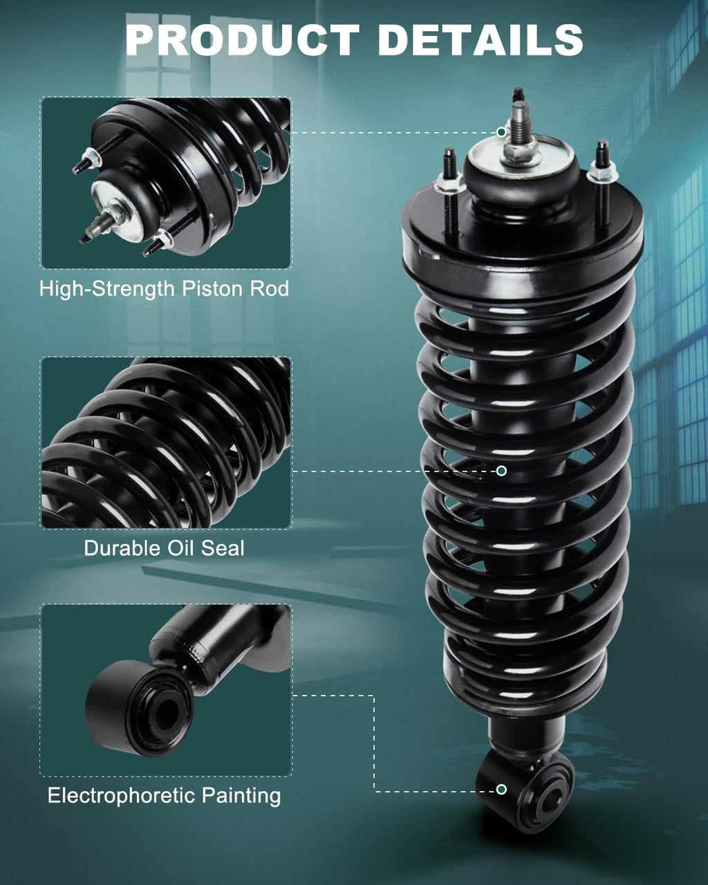 AUTOMUTO 4x Complete Struts Assembly Fit 2003-2011 for Ford Crown Victoria