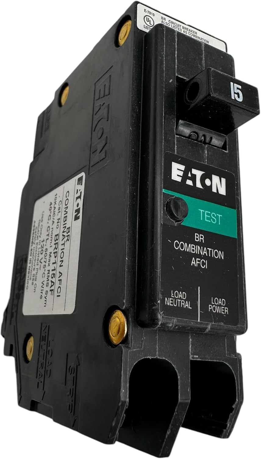 Eaton 15 amps Combination AFCI Single Pole Circuit Breaker