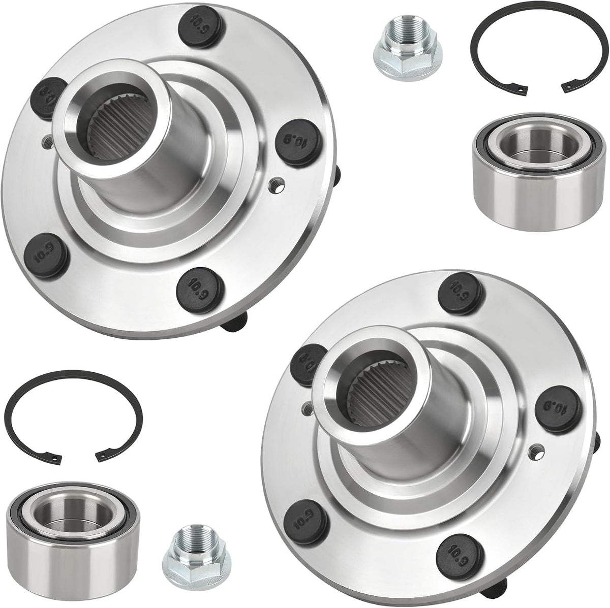 HYR Front Wheel Bearing and Hub Assembly fit for Honda Accord 2003-2007