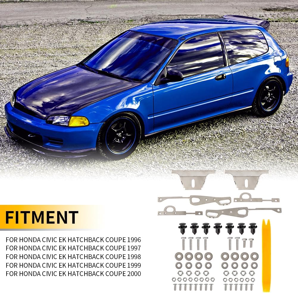 Bumper Lift Kit for Honda Civic EK 1996-2000 Front & Rear