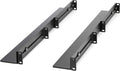 StarTech 1U 4-Post Rack Rails, 19in, 24-36in, 200lb/90kg, Cold-Rolled Steel, Black
