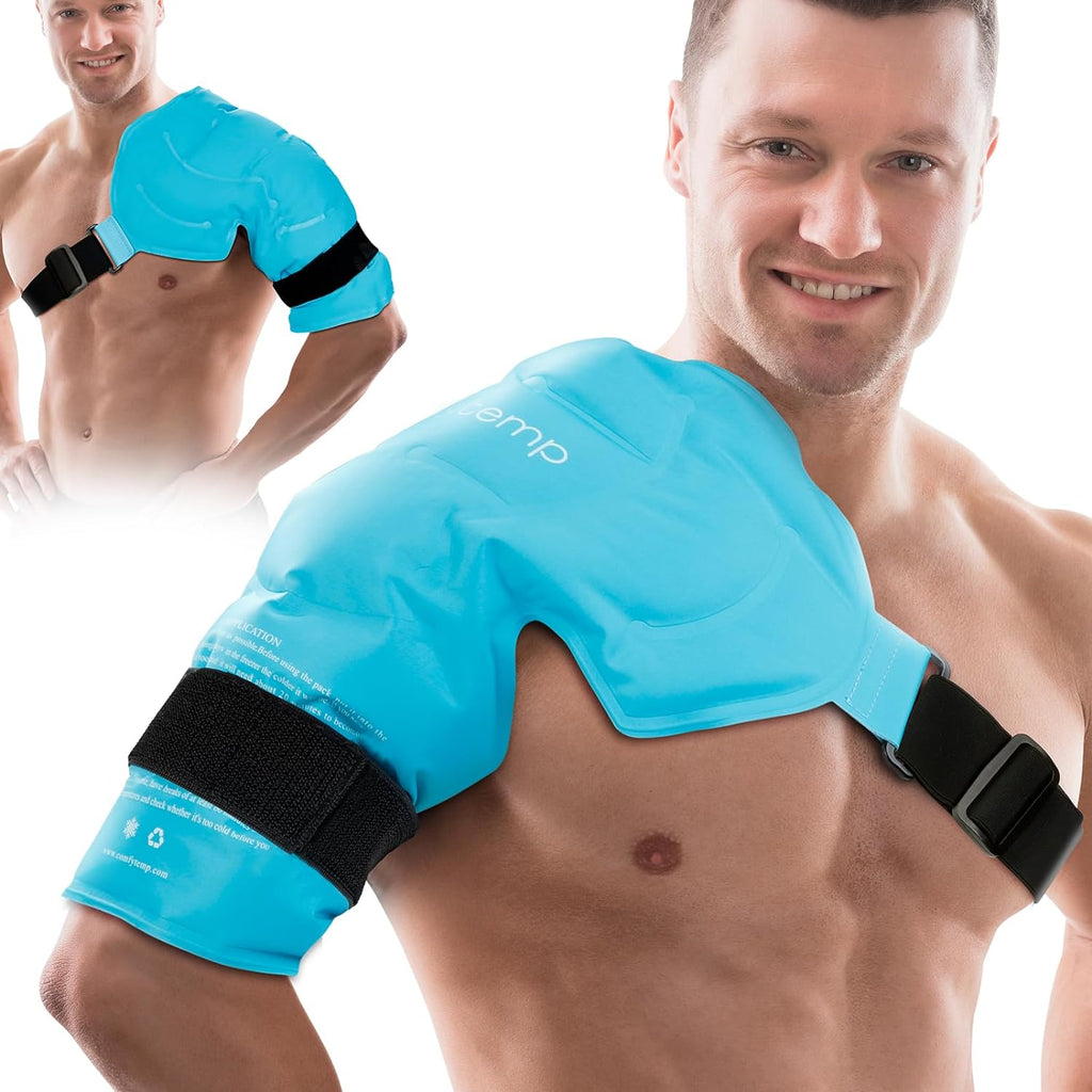 Shoulder Ice Pack, Rotator Cuff Cold Therapy Wrap (Large/X-Large)