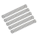 5Pcs Compression Spring 304 Stainless Steel 5mmOD,0.8mmWD,50mmFL