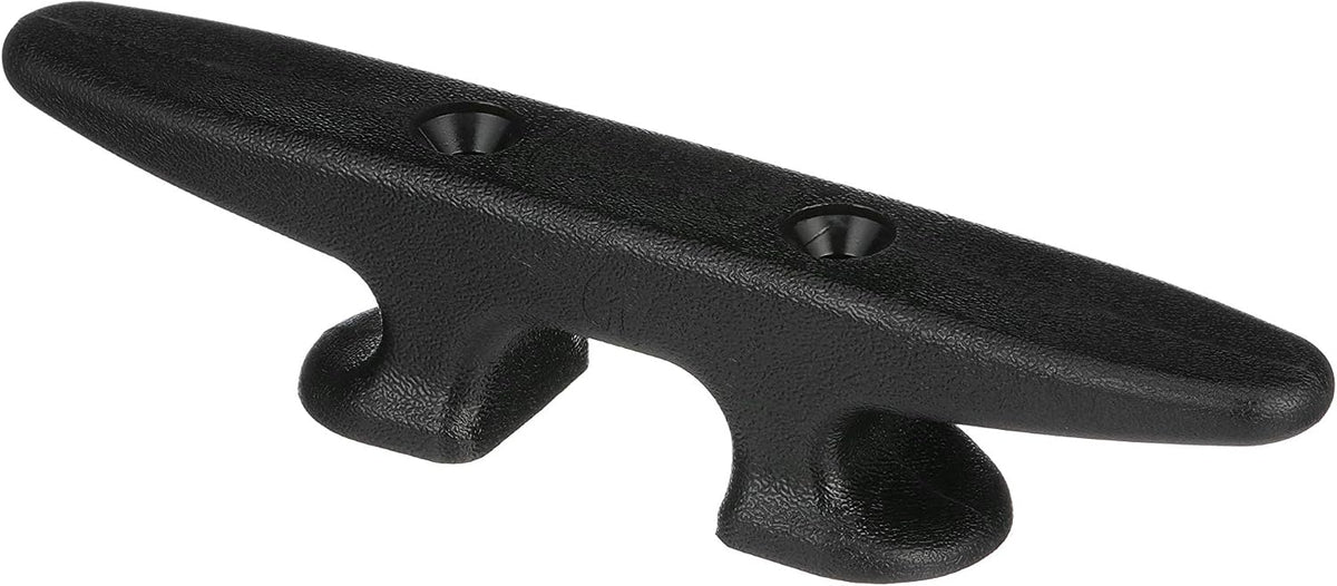 Seachoice Black Nylon Dock & Boat Cleat 8 in.